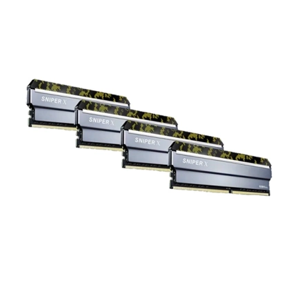 G.SKILL Sniper X DDR4 3200MHz CL16 32GB Kit4 (4x8GB) Intel XMP Digital Camo