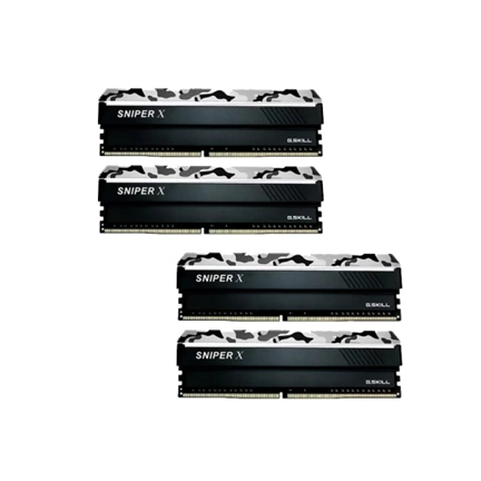 G.SKILL Sniper X DDR4 3200MHz CL16 32GB Kit4 (4x8GB) Intel XMP Urban Camo