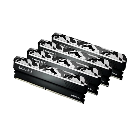 G.SKILL Sniper X DDR4 3200MHz CL16 32GB Kit4 (4x8GB) Intel XMP Urban Camo