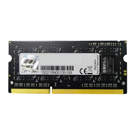 G.SKILL Standard DDR3 SO-DIMM 1600MHz CL9 2GB Black