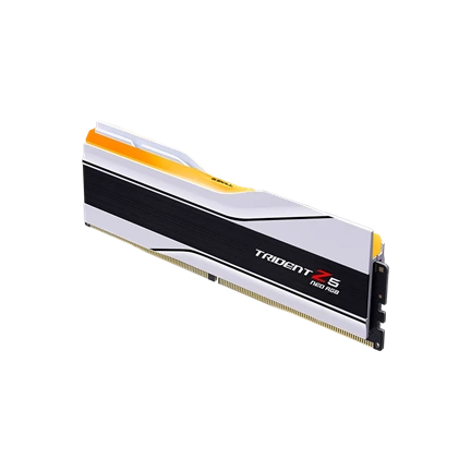 G.SKILL Trident Z5 Neo RGB DDR5-7200MHz CL34-45-45-115 1.40V 32GB Kit 2 (2x16GB) AMD EXPO White G.SKILL Trident Z5 Neo RGB DDR5-7200MHz CL34-45-45-115 1.40V 32GB Kit 2 (2x16GB) AMD EXPO White