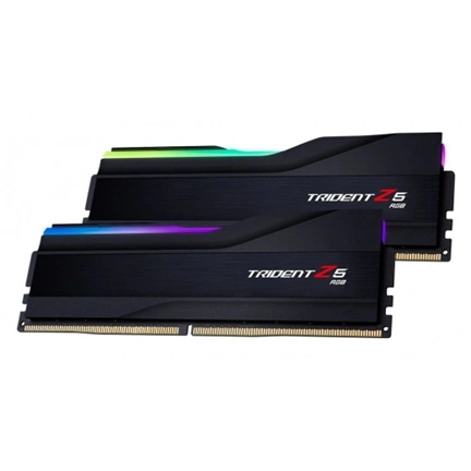 G.SKILL Trident Z5 RGB DDR5 5600MHz CL40 32GB Kit2 (2x16GB) Intel XMP Black G.SKILL Trident Z5 RGB DDR5 5600MHz CL40 32GB Kit2 (2x16GB) Intel XMP Black