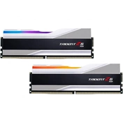 G.SKILL Trident Z5 RGB DDR5 7200MHz CL36 48GB Kit2 (2x24GB) Intel XMP Silver G.SKILL Trident Z5 RGB DDR5 7200MHz CL36 48GB Kit2 (2x24GB) Intel XMP Silver