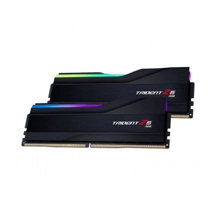 G.SKILL Trident Z5 RGB DDR5 7600MHz CL38 48GB Kit2 (2x24GB) Intel XMP Black G.SKILL Trident Z5 RGB DDR5 7600MHz CL38 48GB Kit2 (2x24GB) Intel XMP Black