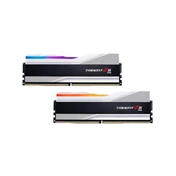 G.SKILL Trident Z5 RGB DDR5 8000MHz CL38 32GB Kit2 (2x16GB) Intel XMP Silver G.SKILL Trident Z5 RGB DDR5 8000MHz CL38 32GB Kit2 (2x16GB) Intel XMP Silver