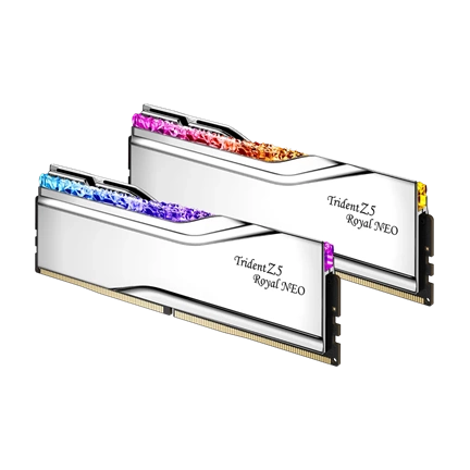 G.SKILL Trident Z5 ROYAL Neo 32GB Kit2 (2 x 16GB) DDR5 6000 Mhz CL28-36-36-96 1.4V Silver