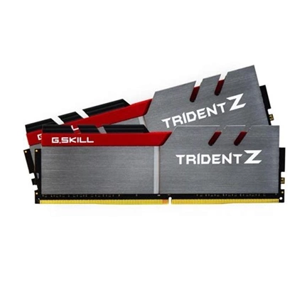 G.SKILL Trident Z DDR4 3200MHz CL16 32GB Kit2 (2x16GB) Intel XMP Silver/Red