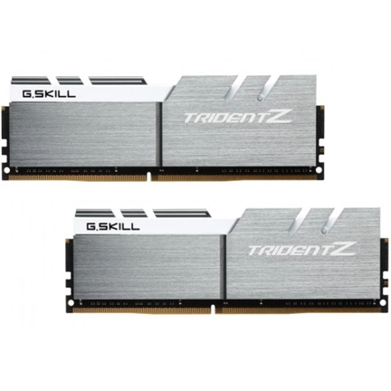G.SKILL Trident Z DDR4 3200MHz CL16 32GB Kit2 (2x16GB) Intel XMP Silver/White