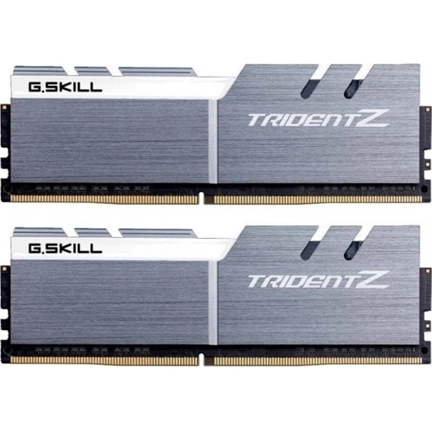 G.SKILL Trident Z DDR4 3200MHz CL16 32GB Kit2 (2x16GB) Intel XMP Silver/White