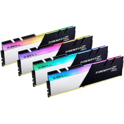G.SKILL Trident Z Neo DDR4 3600MHz CL16 32GB Kit4 (4x8GB) AMD G.SKILL Trident Z Neo DDR4 3600MHz CL16 32GB Kit4 (4x8GB) AMD