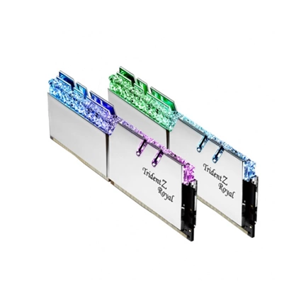 G.SKILL Trident Z Royal DDR4 3600MHz CL16 32GB Kit2 (2x16GB) Intel XMP Silver