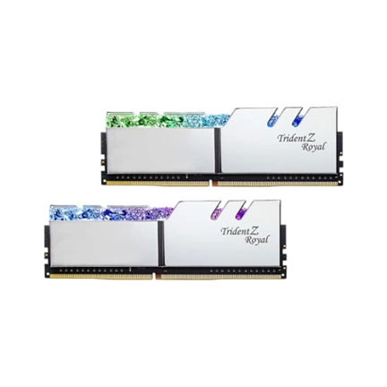 G.SKILL Trident Z Royal DDR4 3600MHz CL16 32GB Kit2 (2x16GB) Intel XMP Silver