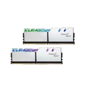 G.SKILL Trident Z Royal DDR4 4600MHz CL20 32GB Kit2 (2x16GB) Intel XMP Silver G.SKILL Trident Z Royal DDR4 4600MHz CL20 32GB Kit2 (2x16GB) Intel XMP Silver
