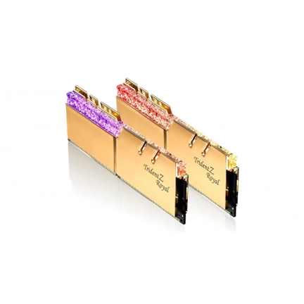 G.SKILL Trident Z Royal DDR4 4600MHz CL20 64GB Kit2 (2x32GB) Intel XMP Gold