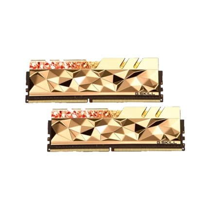G.SKILL Trident Z Royal Elite DDR4 4600MHz CL20 32GB Kit2 (2x16GB) Intel XMP Gold G.SKILL Trident Z Royal Elite DDR4 4600MHz CL20 32GB Kit2 (2x16GB) Intel XMP Gold