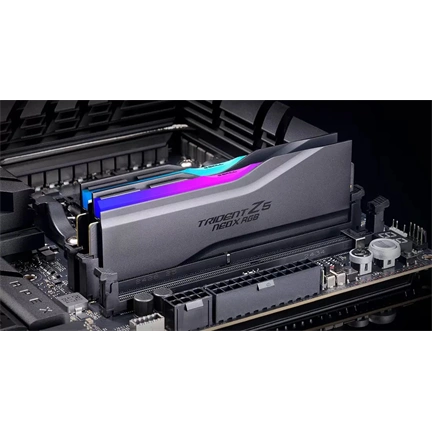 G.Skill Trident Z5 Neo X RGB memória DDR5 6000MT/s CL26-36-36-32 1,45V 32GB kit (2x16GB) AMD EXPO-ULL fekete