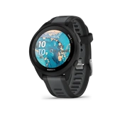 Garmin Forerunner 165 futóóra - fekete/palaszürke