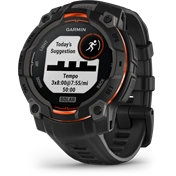 Garmin Instinct 3 okosóra - 45mm, strapabíró, napelemes, GPS, fekete