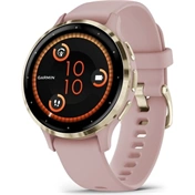 Garmin Venu 3S okosóra - krémarany rozsdamentes acélkeret, porrózsa tok és szilikonszíj Garmin Venu 3S okosóra - krémarany rozsdamentes acélkeret, porrózsa tok és szilikonszíj