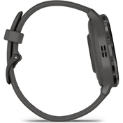 Garmin Venu 3S okosóra - palaszürke rozsdamentes acélkeret, kavicsszürke tok és szilikonszíj