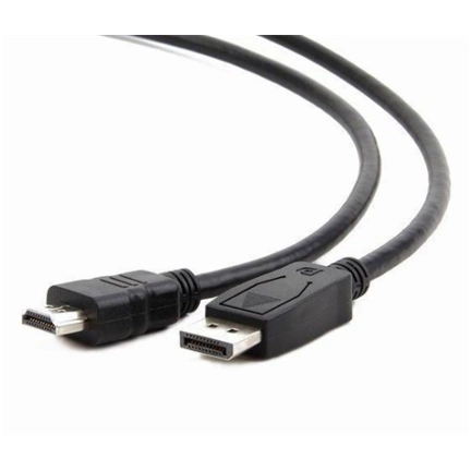 Gembird Cable Displayport M - HDMI 1,8m Fekete