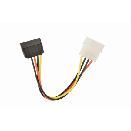 Gembird Molex / SATA tápkábel 15cm