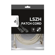 Gembird S/FTP Cat6A LSZH Patch szürke 5m
