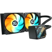 Gigabyte Gaming 240 komplett vízhűtőrendszer, ARGB, fekete