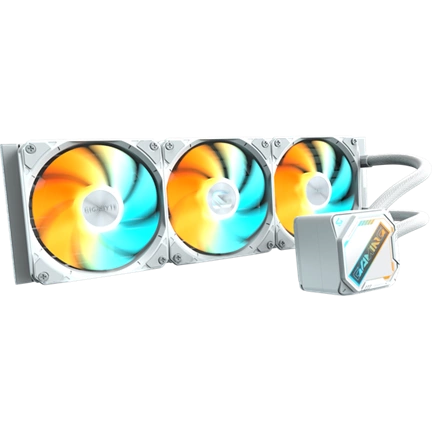 Gigabyte Gaming 360 komplett vízhűtőrendszer, ARGB, fehér