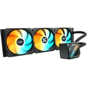 Gigabyte Gaming 360 komplett vízhűtőrendszer, ARGB, fekete