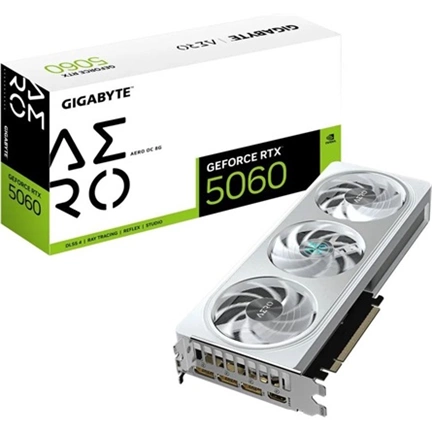 Gigabyte GeForce RTX 5060 Aero OC 8GB GDDR7 videokártya