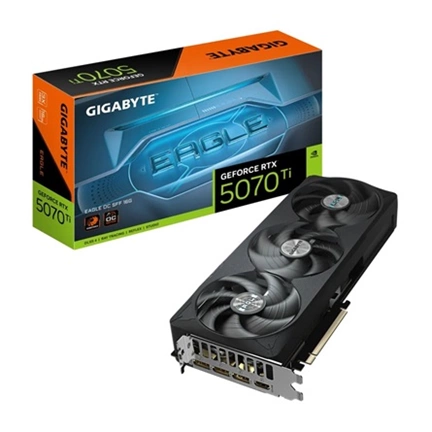 Gigabyte GeForce RTX 5070 Ti Eagle OC SFF 16GB GDDR7 videokártya
