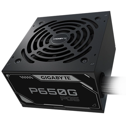 Gigabyte P650G PCIe 5.1 tápegység - 650W, 80 Plus Gold