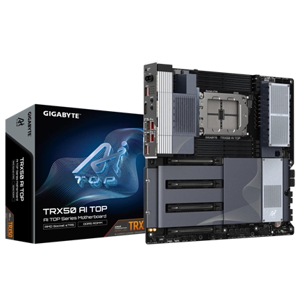 Gigabyte TRX50 AI TOP sTR5 8xDDR5 akár 2TB RAM