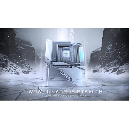 Gigabyte X870 Aorus Stealth Ice alaplap
