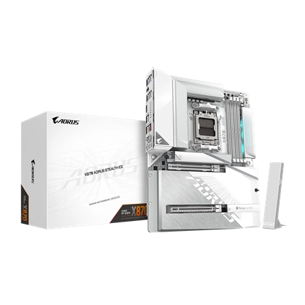 Gigabyte X870 Aorus Stealth Ice alaplap