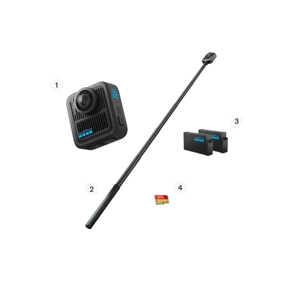 GoPro MAX2 + Accessories Bundle akciókamera
