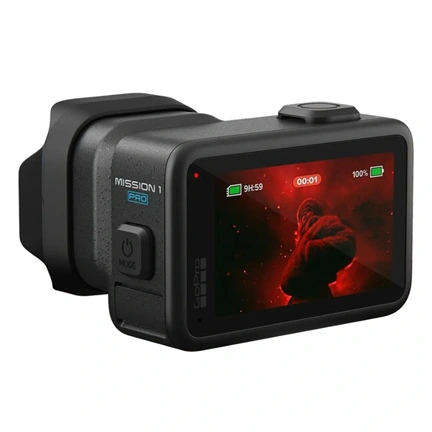 GoPro MISSION 1 PRO GRIP EDITION kompakt filmes kamera markolattal