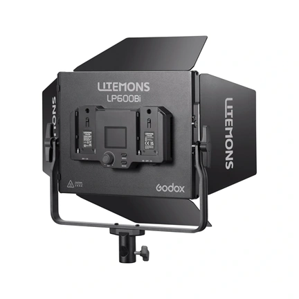 Godox LP600Bi K2 Black Litemons Bi color LED Light Panel 2 light kit