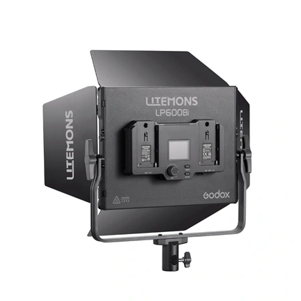 Godox LP600Bi K2 Black Litemons Bi color LED Light Panel 2 light kit
