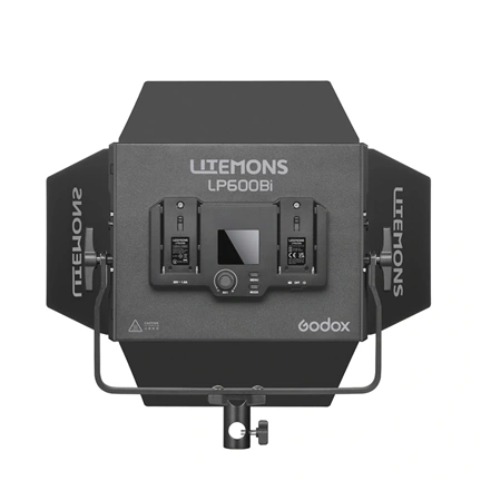 Godox LP600Bi K2 Black Litemons Bi color LED Light Panel 2 light kit