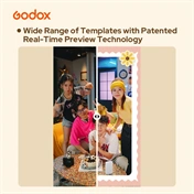 Godox Portable Color Photo Printer P100 Hordozható Fotónyomtató