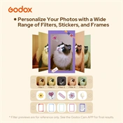 Godox Portable Color Photo Printer P100 Hordozható Fotónyomtató