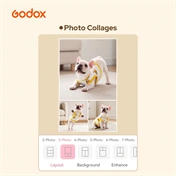 Godox Portable Color Photo Printer P100 Hordozható Fotónyomtató