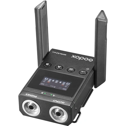 Godox WMicS2 Kit 2 UHF Vezeték nélküli mikrofonrendszer