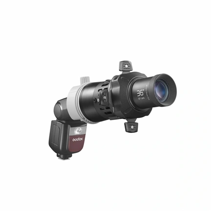 Godox négyszögletes fejes projektor FP-M-36°
