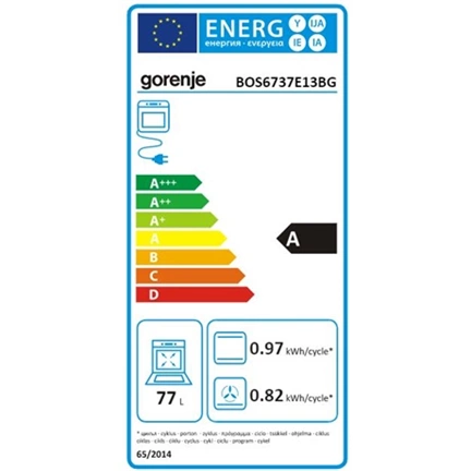 Gorenje BOS6737E13BG beépíthető sütő