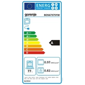 Gorenje BOS6737SYW beépíthető sütő