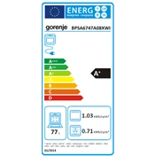 Gorenje BPSA6747A08XWI beépíthető, multifunkciós sütő
