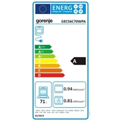 Gorenje GECS6C70WPA Szabadonálló elektromos tűzhely